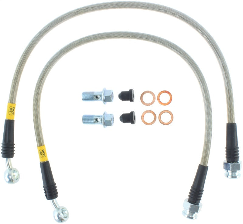 StopTech 97-04 Chevrolet Corvette Stainless Steel Rear Brake Line Kit.