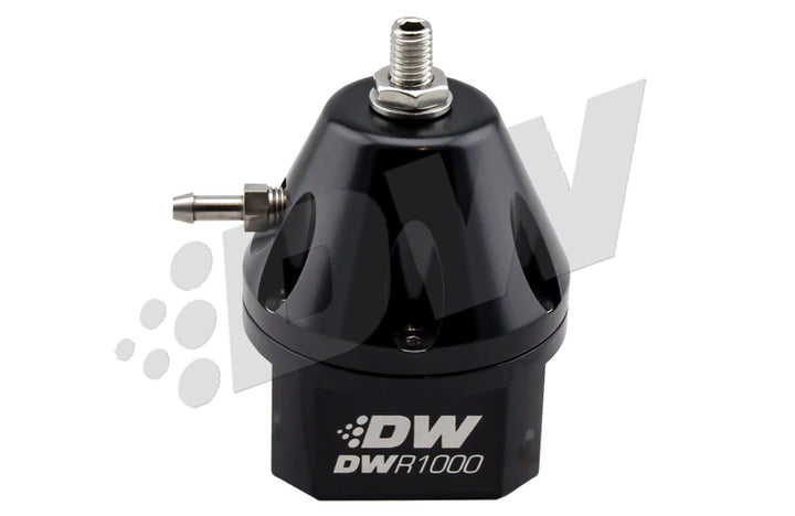 DeatschWerks DWR1000 Adjustable Fuel Pressure Regulator - Black.