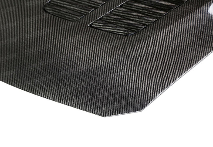 Seibon 12-13 BMW F30 GTR-Style Carbon Fiber Hood.