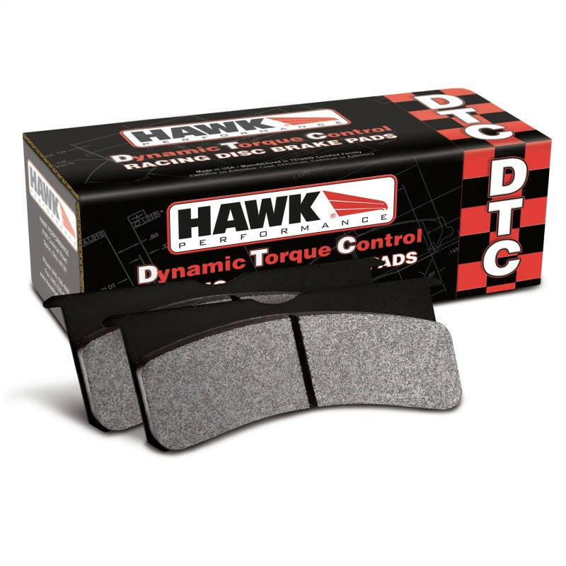 Hawk 02-06 Acura RSX / 02-11 Honda Civic Si / 00-09 S2000 DTC-60 Race Rear Brake Pads.