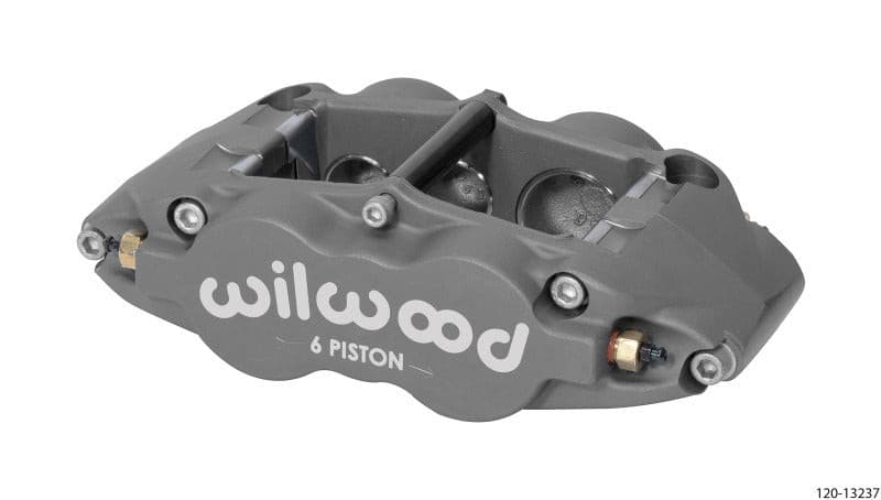 Wilwood Caliper-Forged Superlite 6R-R/H 1.62/1.12/1.12in Pistons 0.81in Disc.