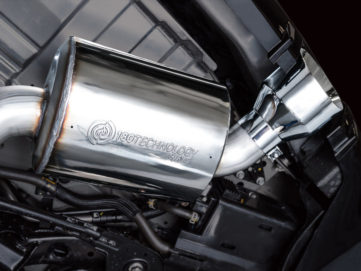 AWE 2023 Nissan Z RZ34 RWD Touring Edition Catback Exhaust System w/ Chrome Silver Tips.