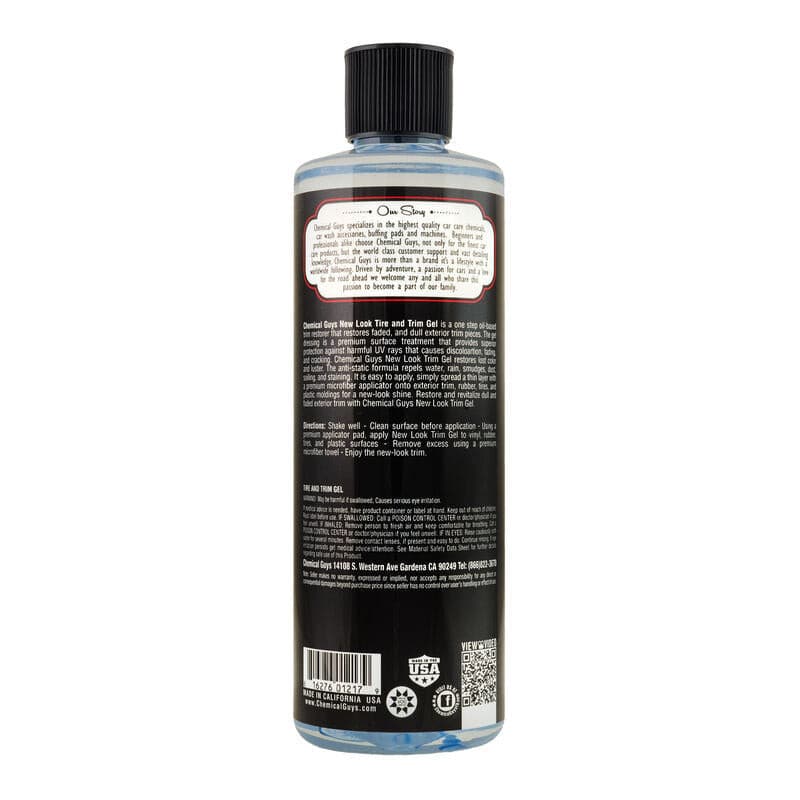 Chemical Guys Tire & Trim Gel for Plastic & Rubber - 16oz.