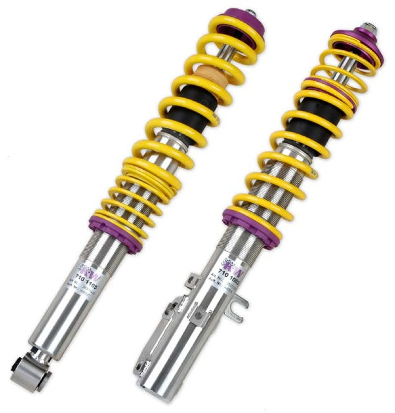 KW Coilover Kit V3 Porsche 911 (964) Carrera 2; incl. Convertible + Targa.