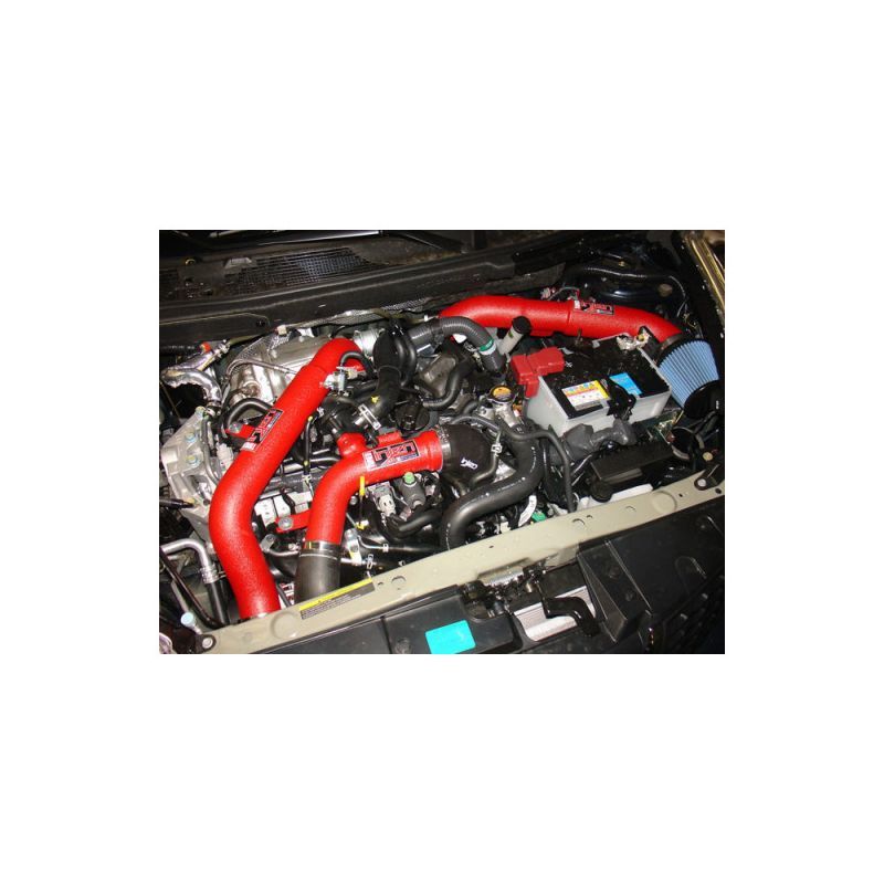 Injen 11-14 Nissan Juke 1.6L Nismo Turbo Upper Intercooler Piping Kit - Wrinkle Red.