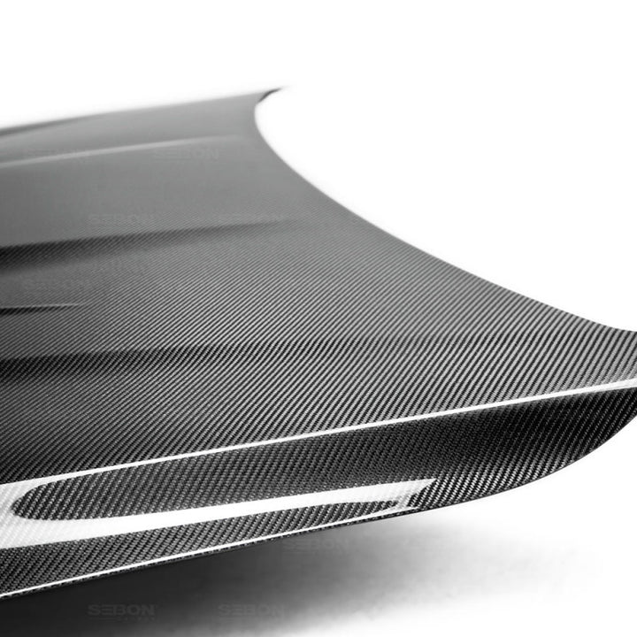 Seibon 12-13 BMW 3 Series F30 / 4 Series F32 VS-Style Carbon Fiber Hood.