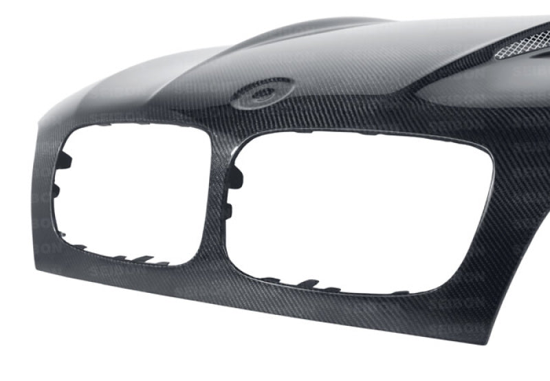 Seibon 07-10 BMW X5/X6 (E70/E71) TH-Style Carbon Fiber Hood.