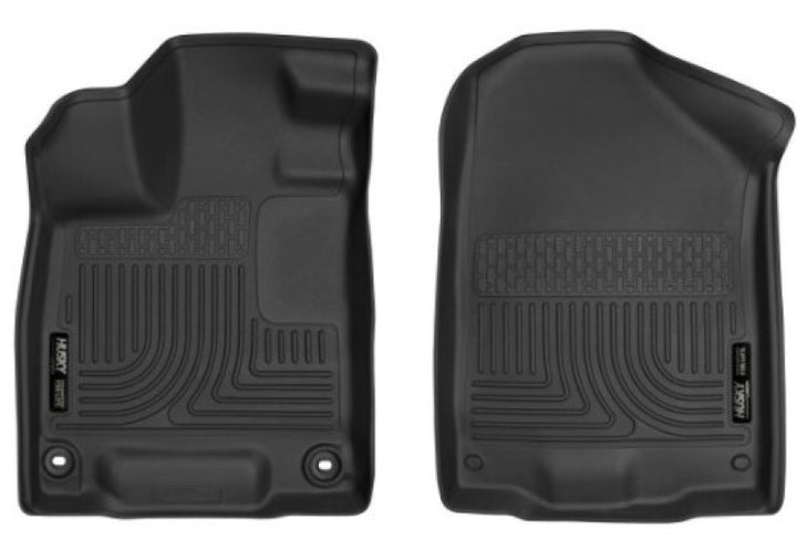 Husky Liners 19-21 Honda Passport / 16-21 Honda Pilot X-act Contour Series Front Floor Liners Black.