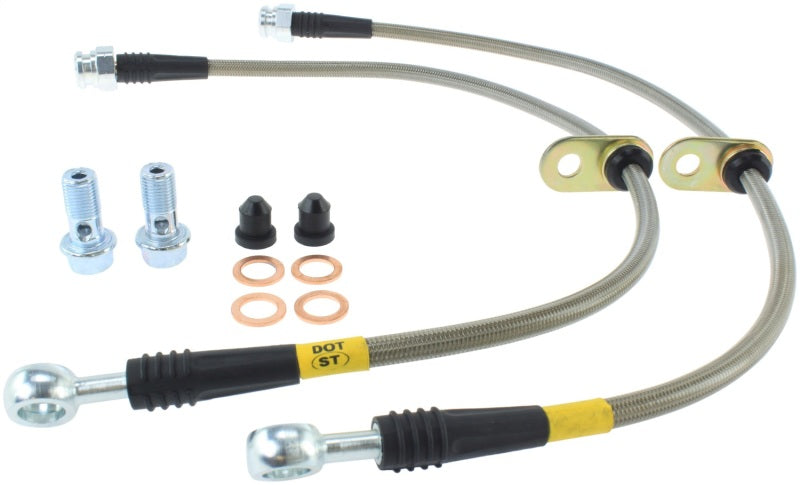 StopTech 07-13 Acura MDX Front SS Brake Lines.