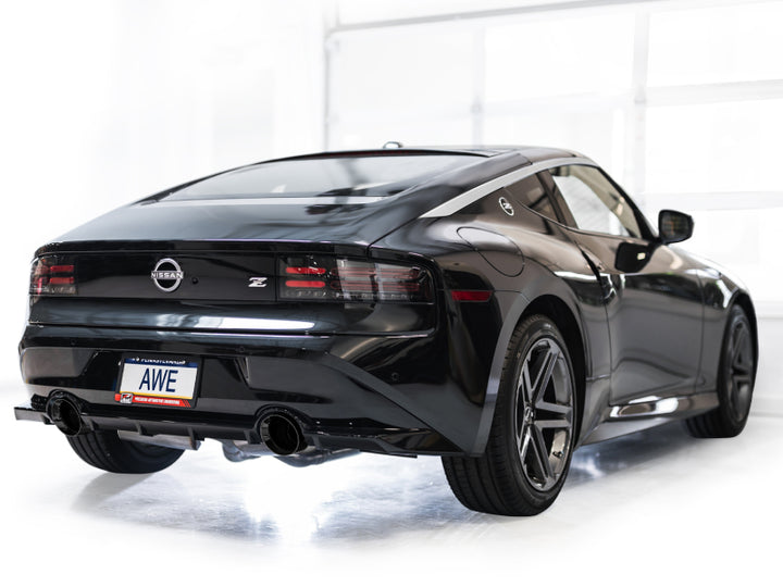 AWE 2023 Nissan Z RZ34 RWD Touring Edition Catback Exhaust System w/ Diamond Black Tips.