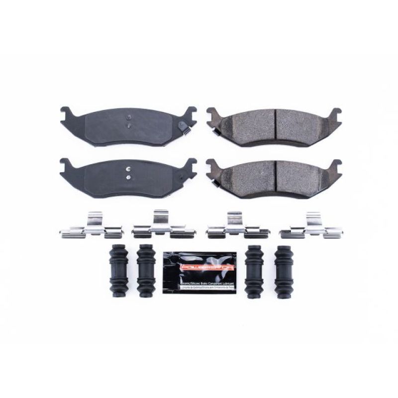 Power Stop 07-09 Chrysler Aspen Rear Z23 Evolution Sport Brake Pads w/Hardware.