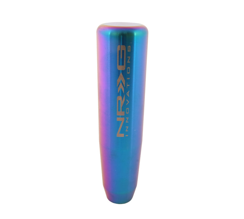 NRG Universal Short Shifter Knob - 5in. Length / Heavy Weight 1.27Lbs. - Multi Color/Neochrome.