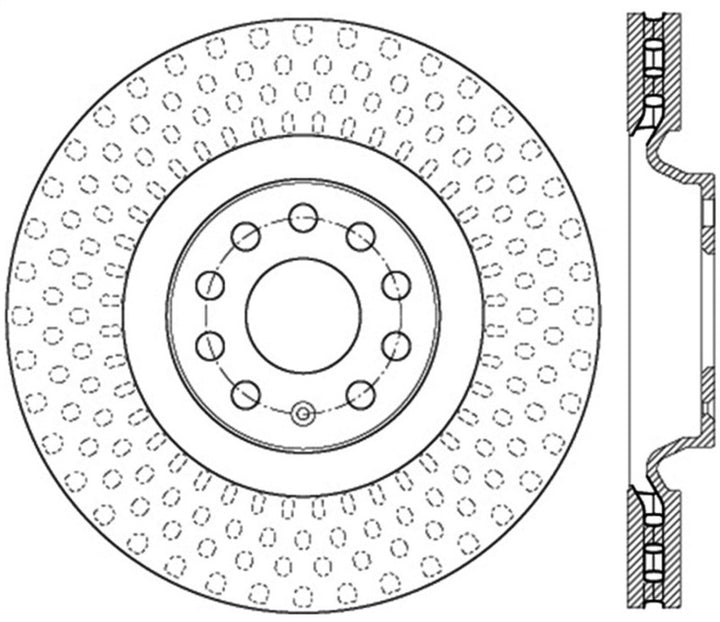 StopTech Slotted Sport Brake Rotor.