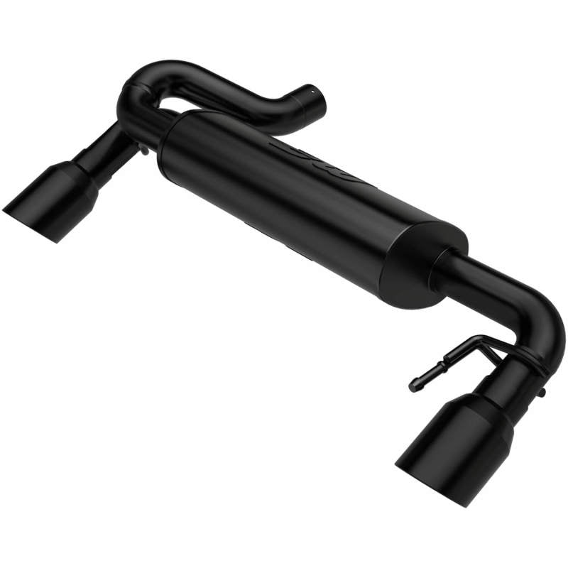MagnaFlow 2021 Ford Bronco Street Series Axle-Back Exhaust w/ Dual Split Rear Style Exit- Black Tips.