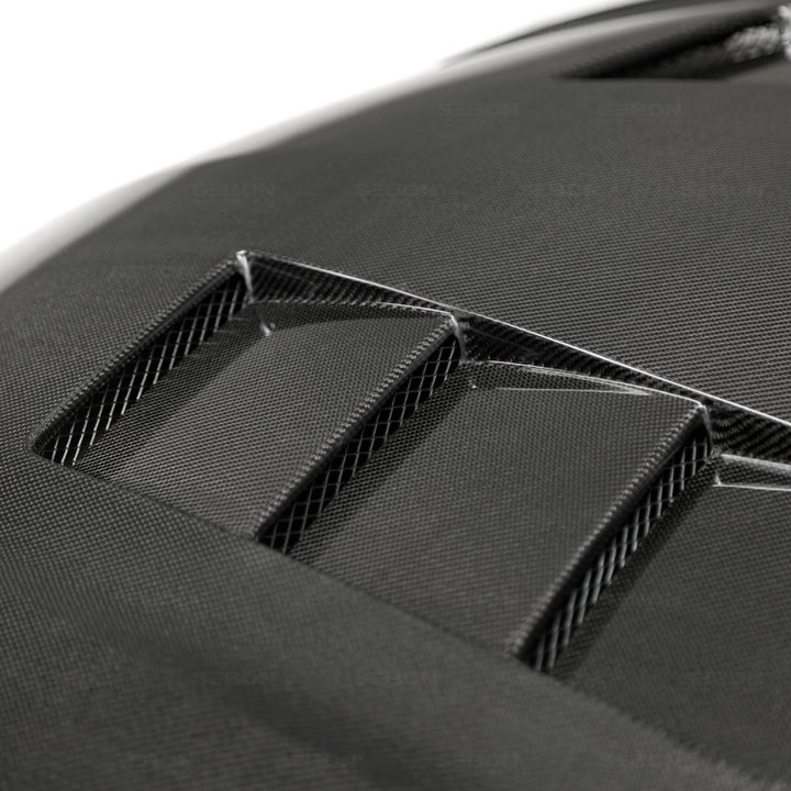 Seibon 02-07 Acura RSX (DC5) TS-Style Carbon Fiber Hood.