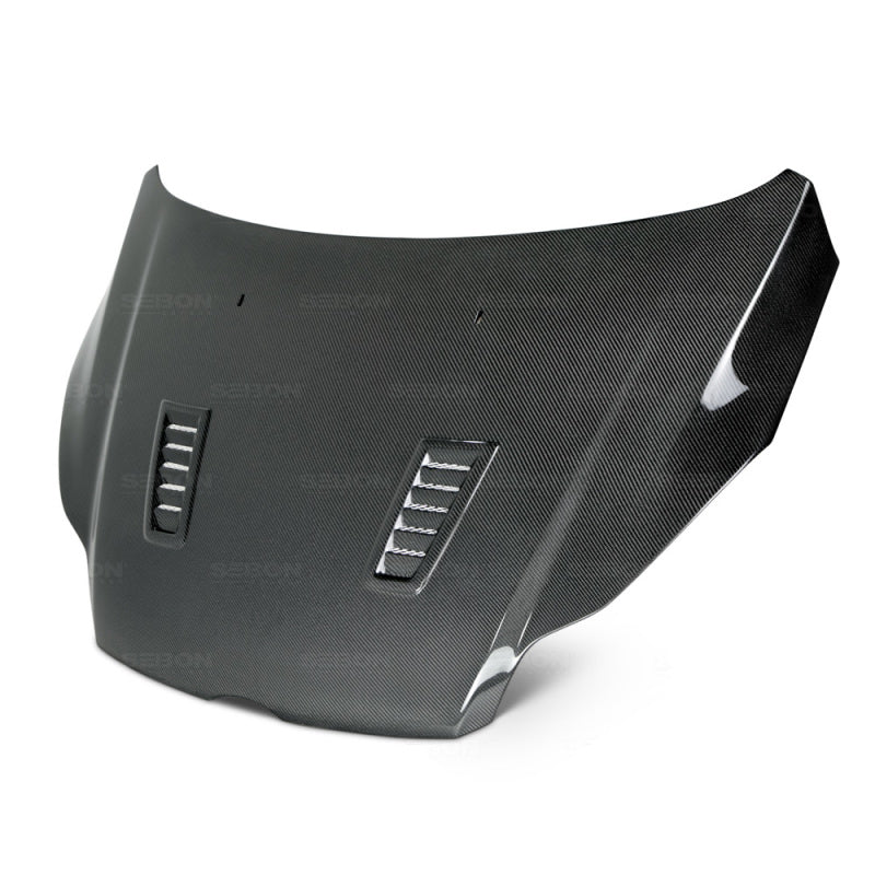 Seibon 12-13 Ford Focus RS-Style Carbon Fiber Hood.