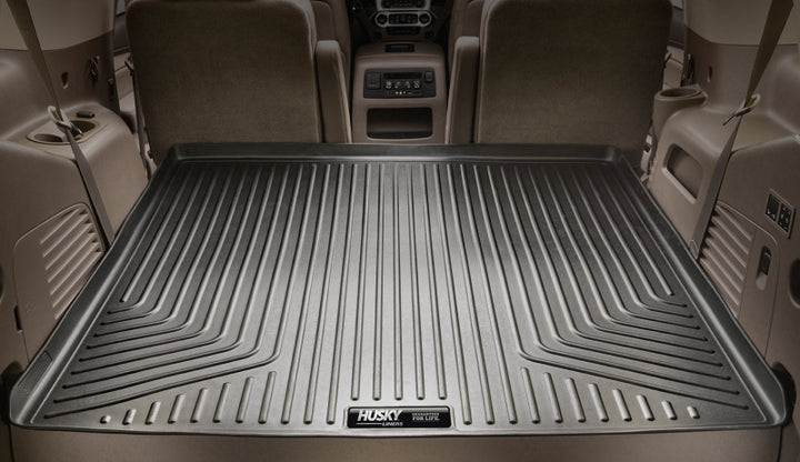 Husky Liners 10-12 Lexus GX460 WeatherBeater Black Rear Cargo Liner (Folded 3rd Row).