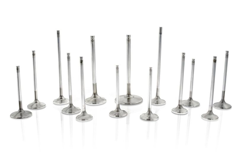 Ferrea Acura K20 30mm 5.45mm 109.15mm 22 Deg Flo Stock Flat Head 5000 Series Exhaust Valve- Set of 8.