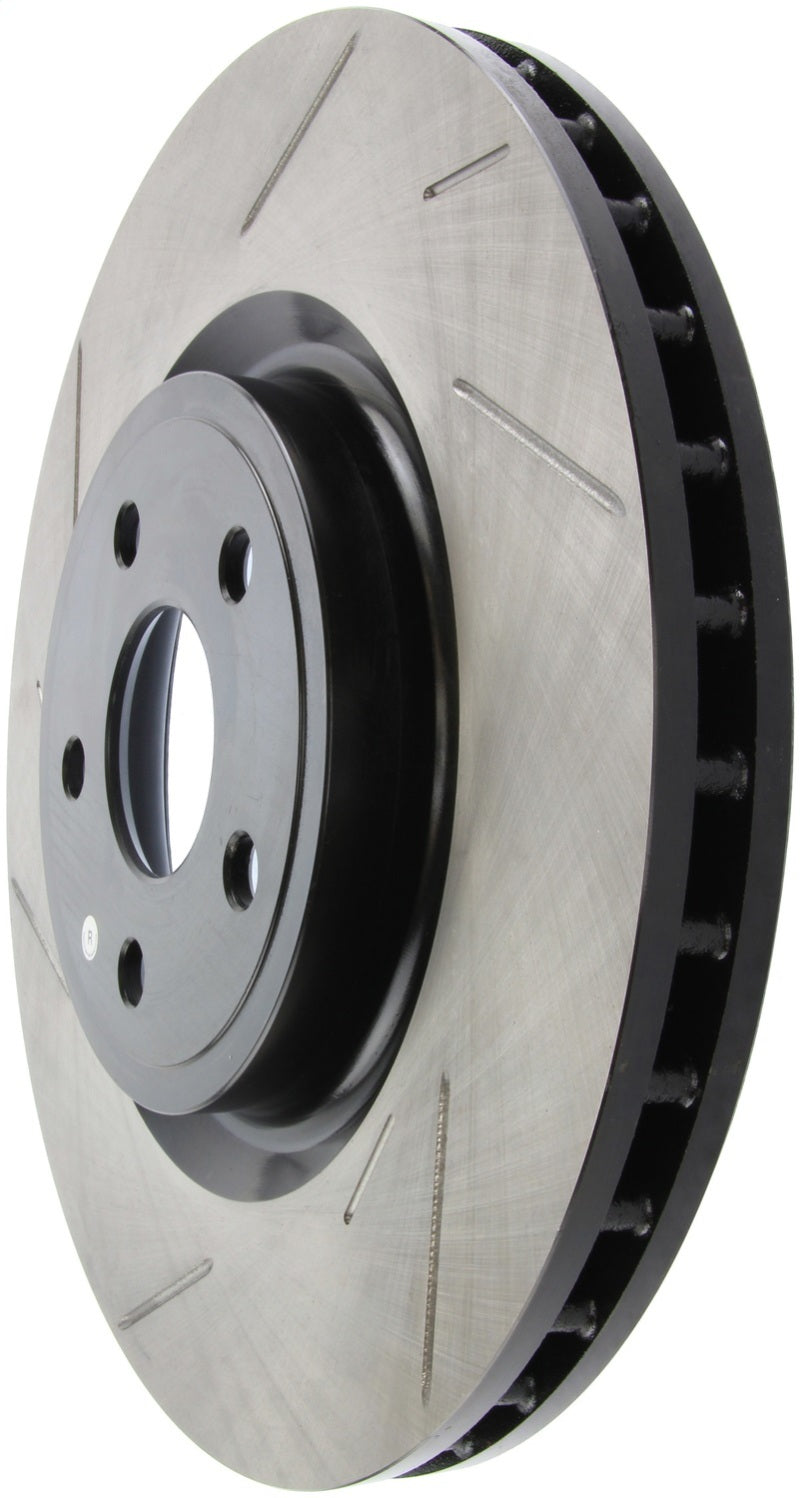 StopTech 12-13 Jeep SRT8 Front Right Slotted Sport Brake Rotor.