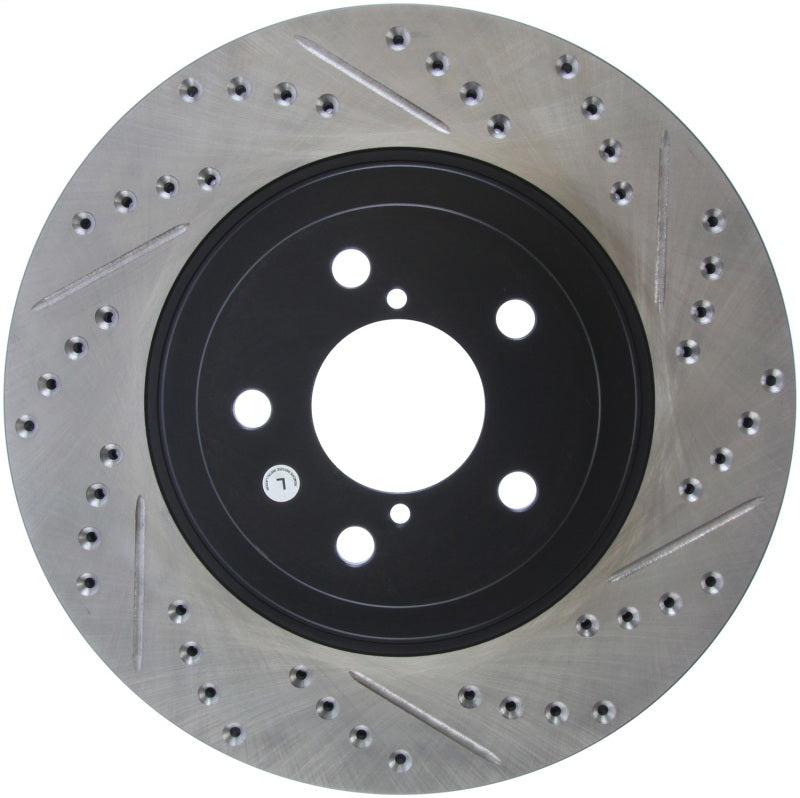 StopTech Slotted & Drilled Sport Brake Rotor.