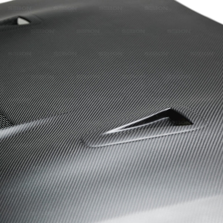 Seibon 09-10 Nissan Skyline R35 GT-R VSII-Dry Carbon Fiber Hood.