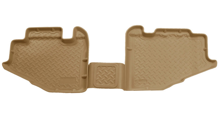 Husky Liners 97-05 Jeep Wrangler Classic Style 2nd Row Tan Floor Liners.