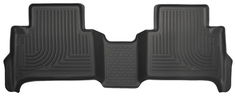 Husky Liners 15 Chevrolet Colorado Crew Cab WeatherBeater Black 2nd Seat Floor Liners.