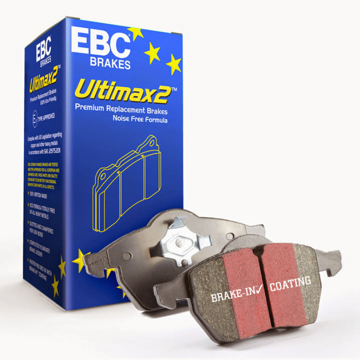 EBC 02 Cadillac Escalade 5.3 (Akebono rear caliper) Ultimax2 Front Brake Pads.