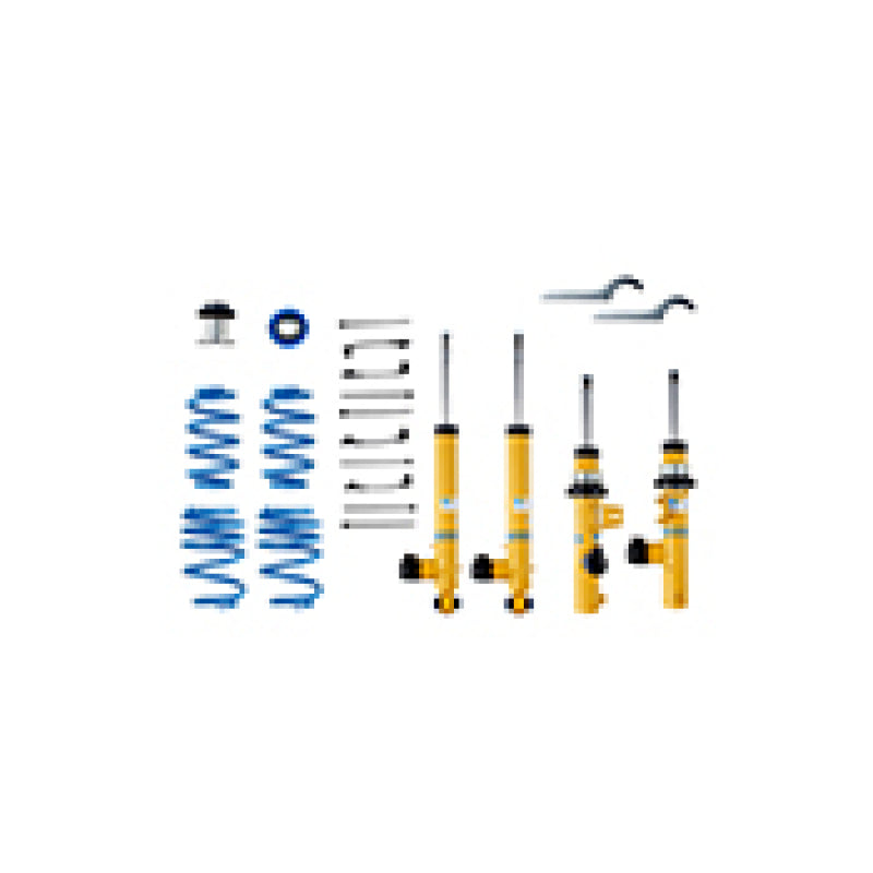 Bilstein B16 (DampTronic) 2015+ Volkswagen GTI/Golf R Front and Rear Suspension Kit.