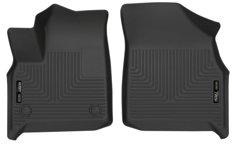 Husky Liners 2018 Buick Enclave WeatherBeater Black Front Floor Liners.