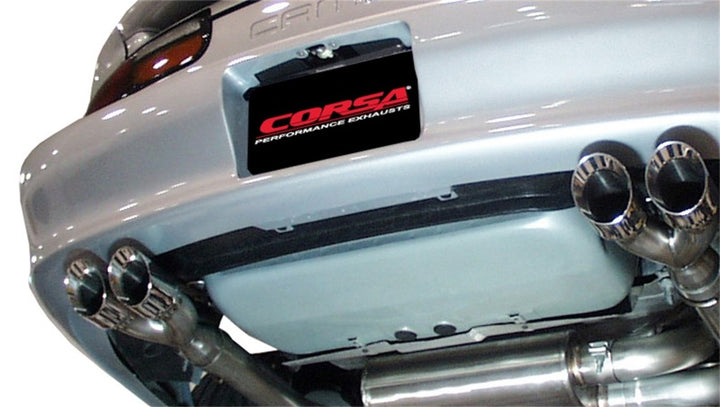 Corsa 98-02 Chevrolet Camaro Convertible Z28 5.7L V8 LS1 Polished Sport Cat-Back Exhaust.