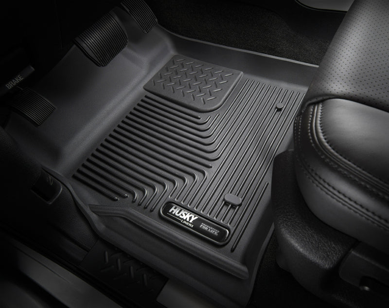 Husky Liners 09-14 Ford F-150 SuperCab X-Act Contour Black 2nd Seat Floor Liner (Full Coverage).