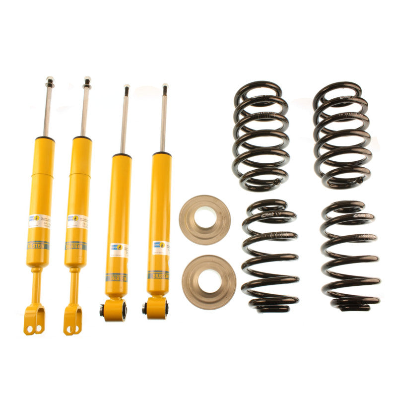 Bilstein B12 2003 Audi A4 Quattro Base Front and Rear Complete Suspension Kit.