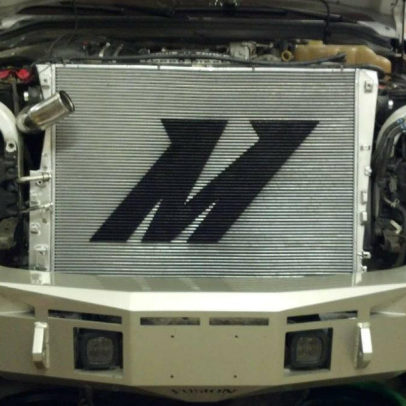 Mishimoto 08-10 Ford 6.4L Powerstroke Radiator - Version 2.