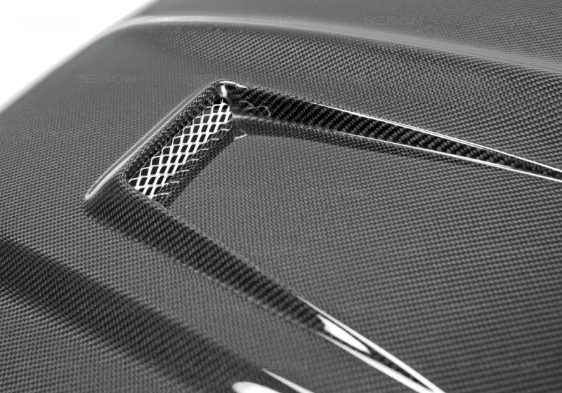 Seibon 08-11 Mercedes-Benz C-Class GT-Style Carbon Fiber Hood.