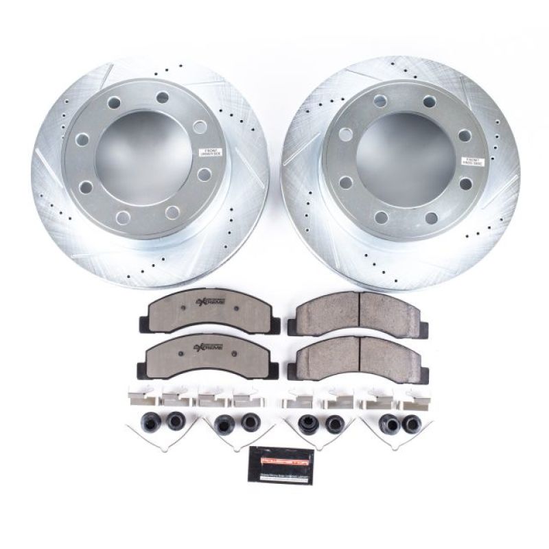 Power Stop 00-05 Ford Excursion Front Z36 Truck & Tow Brake Kit.