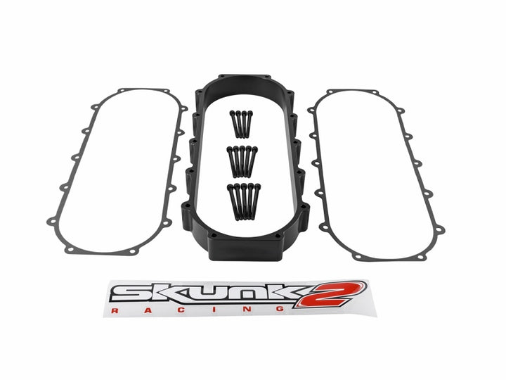 Skunk2 Ultra Series Honda/Acura (RACE) Intake Manifold 2 Liter Spacer (Inc Gasket & Hardware) Black.