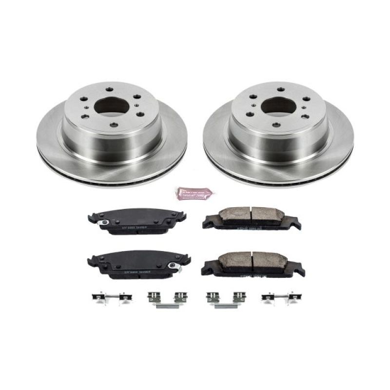 Power Stop 15-19 Cadillac Escalade Rear Autospecialty Brake Kit.