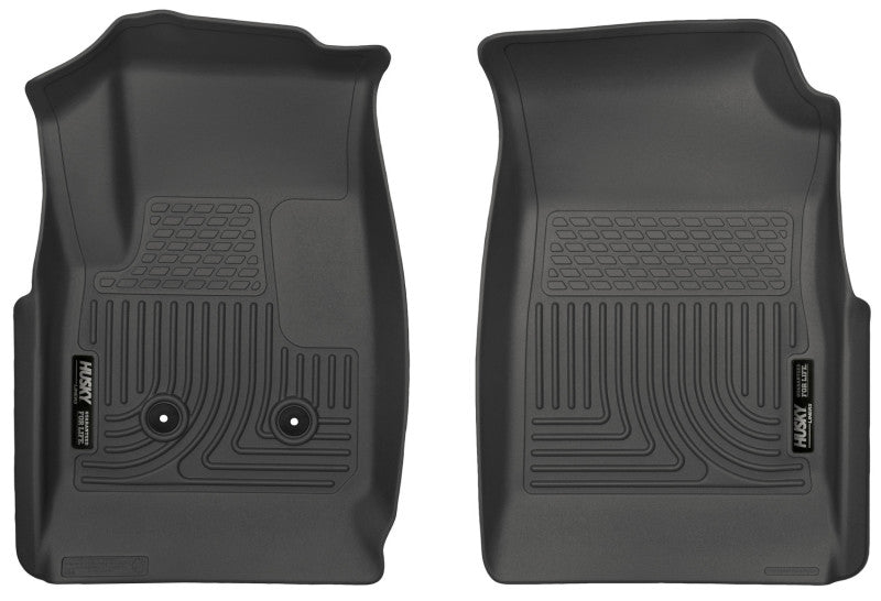 Husky Liners 15 Colorado Crew Cab/Ext Cab WeatherBeater Black Front Floor Liner.