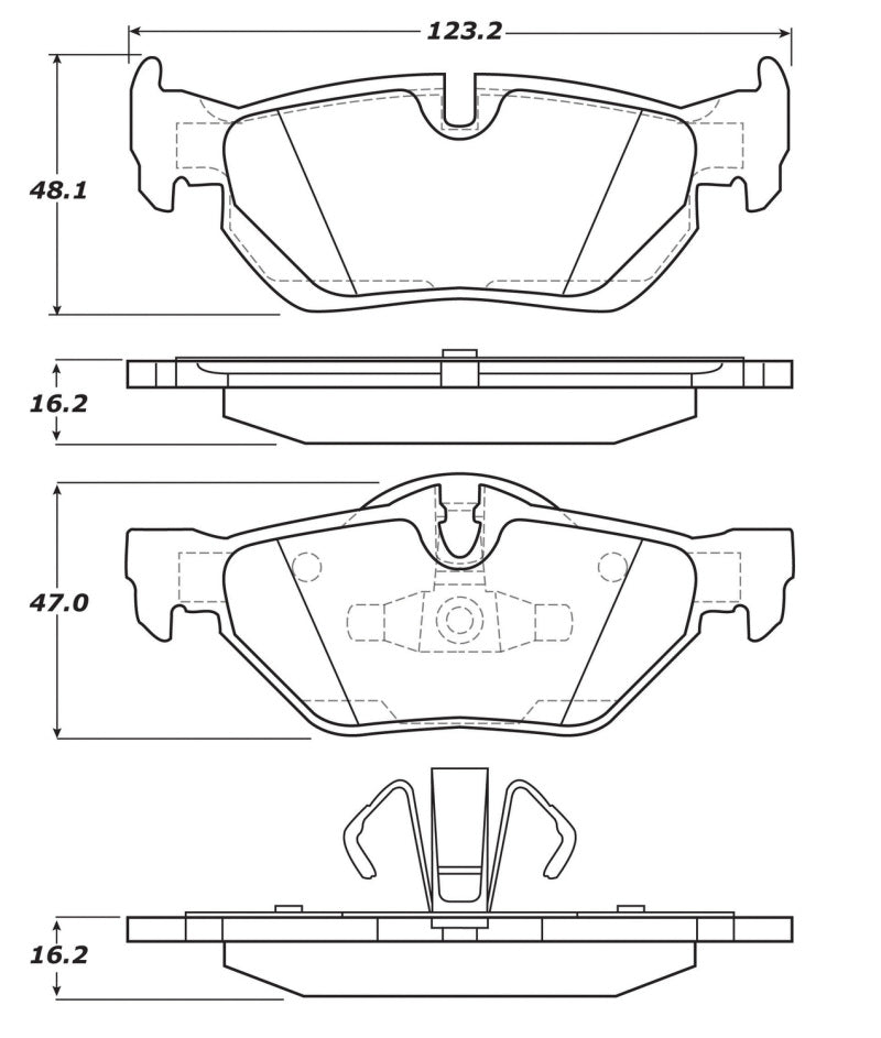 StopTech Performance Brake Pads.