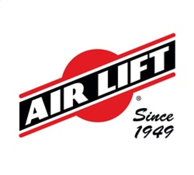 Air Lift 1000 Universal Air Spring Kit 4x11in Cylinder 11-12in Height Range.