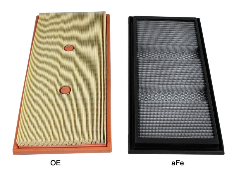 aFe MagnumFLOW OEM Replacement Air Filter Pro DRY S 12-14 Mercedes-Benz C/E/ML-Class V6 3.5L.