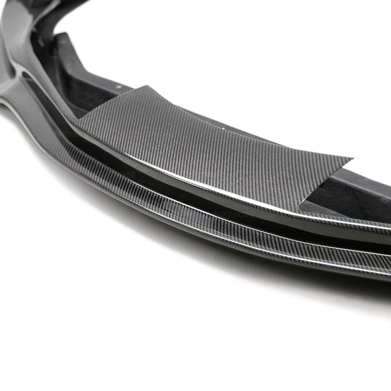 Seibon 2020 Toyota GR Supra MB-Style Carbon Fiber Front Lip.