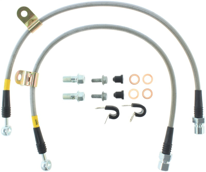 StopTech 06-07 Chrysler 300C SRT-8 Stainless Steel Front Brake Lines.