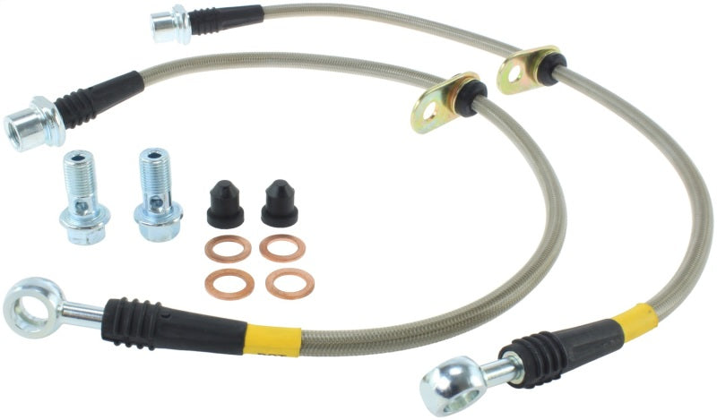 StopTech Stainless Steel Front Brake lines for 05-06 Toyota Tacoma.