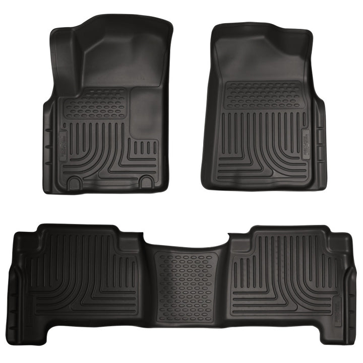 Husky Liners 2011 Infiniti QX56 WeatherBeater Combo Black Floor Liners.