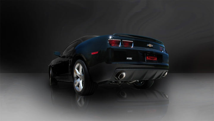 Corsa 10-14 Chevrolet Camaro Coupe SS 6.2L V8 Auto Polished Sport Cat-Back + XO Exhaust.