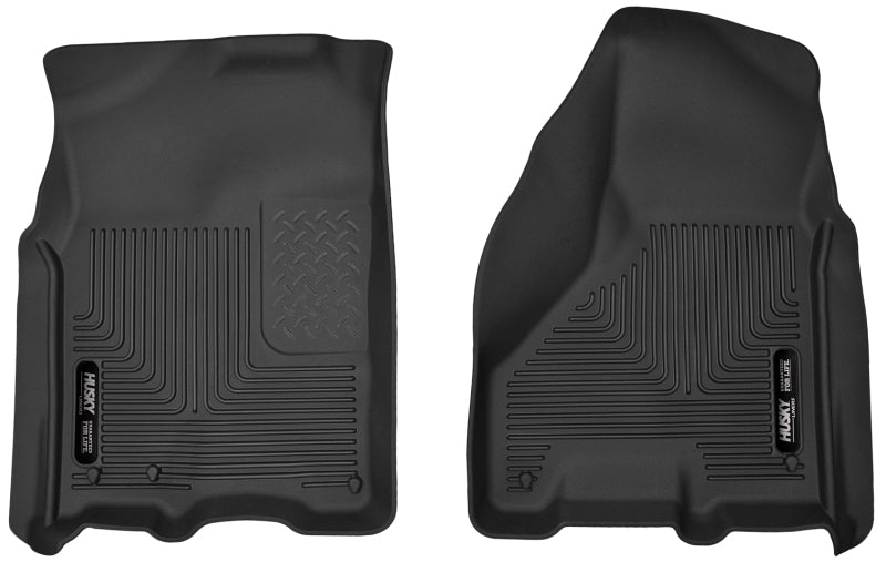 Husky Liners 12-13 Dodge Ram 1500/ 12 2500 & 3500 X-Act Contour Black Front Floor Liners.