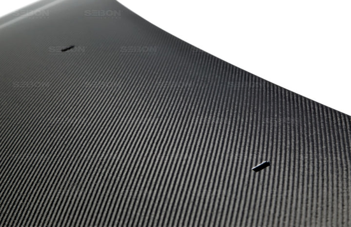 Seibon 12-13 Ford Focus RS-Style Carbon Fiber Hood.