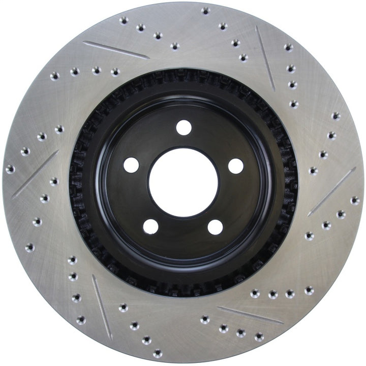 StopTech Slotted & Drilled Sport Brake Rotor.